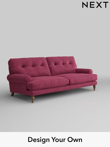 Cotswold Chenille/Dark Raspberry Pink Erin Buttoned Back Deep Sit (AJ2123) | £1,375