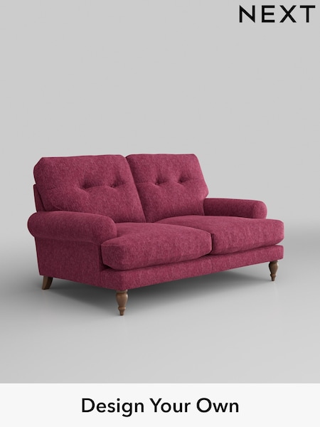 Cotswold Chenille/Dark Raspberry Pink Erin Buttoned Back Deep Relaxed Sit (AJ2128) | £1,225