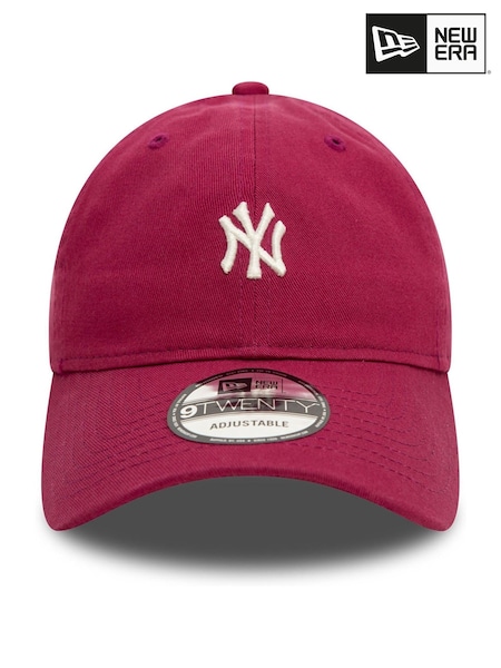 New Era Dark Red Mini Washed 9Twenty Neyyan 100% Cotton Hat (AJ2145) | £25