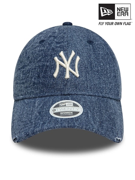 New Era Navy Acid Denim Neyyan 100% Cotton Hat (AJ2150) | £28