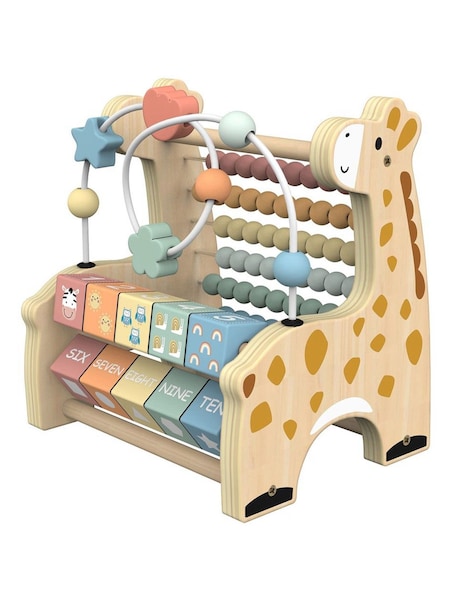 Tooky Toy Wooden Learning Giraffe