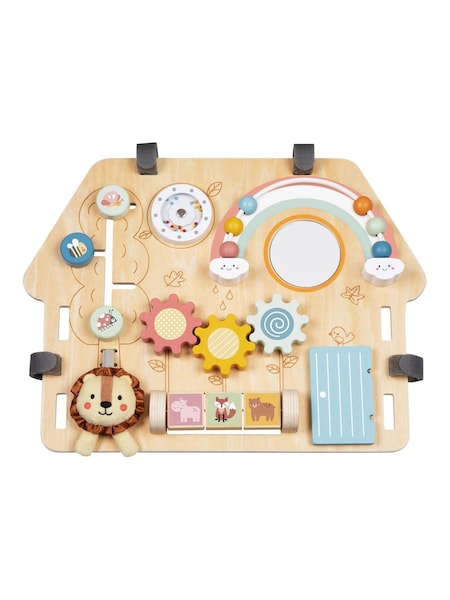 Tooky Toy Wooden 2 In 1 Activity Board