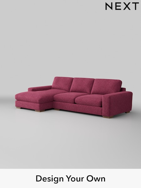 Cotswold Chenille/Dark Raspberry Pink Houghton Deep Sit (AJ2196) | £2,250