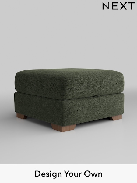 Boucle Chenille/Dark Moss Green Houghton Deep Sit (AJ2198) | £499