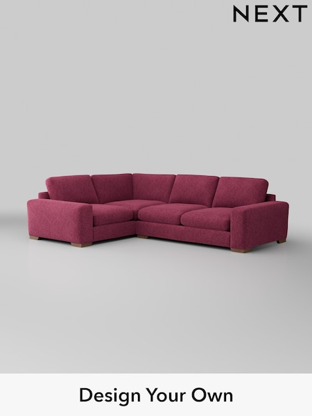 Cotswold Chenille/Dark Raspberry Pink Houghton Deep Relaxed Sit (AJ2202) | £2,625