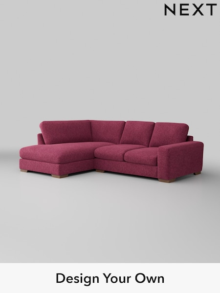 Cotswold Chenille/Dark Raspberry Pink Houghton Deep Relaxed Sit (AJ2202) | £2,150