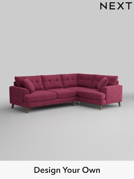 Cotswold Chenille/Dark Raspberry Pink Parker Buttoned Back (AJ2232) | £2,375