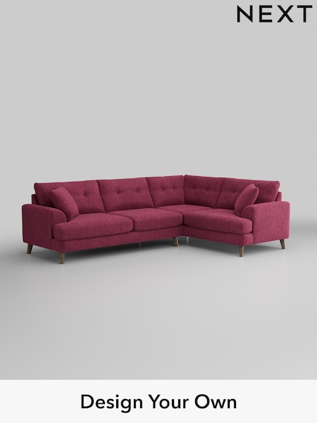 Cotswold Chenille/Dark Raspberry Pink Parker Buttoned Back (AJ2232) | £2,475
