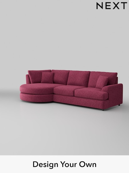 Cotswold Chenille/Dark Raspberry Pink Parker Platform (AJ2335) | £2,225