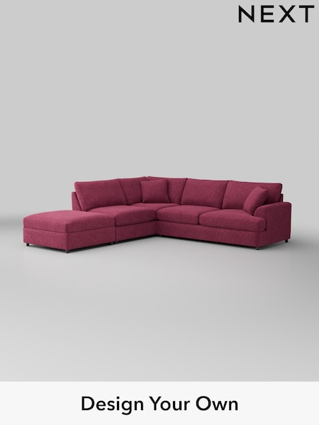 Cotswold Chenille/Dark Raspberry Pink Parker Platform (AJ2335) | £2,699