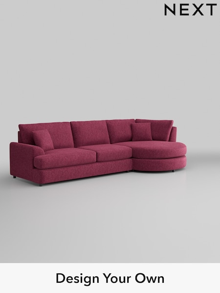 Cotswold Chenille/Dark Raspberry Pink Parker Platform (AJ2335) | £2,325