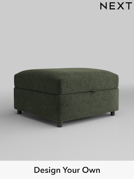 Boucle Chenille/Dark Moss Green Parker Platform (AJ2336) | £499 - £2,699