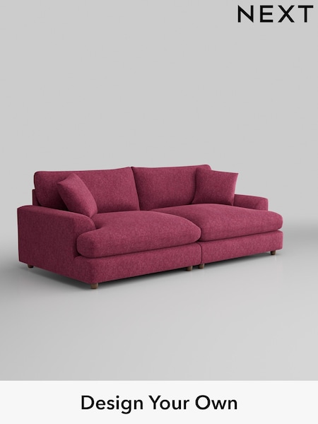 Cotswold Chenille/Dark Raspberry Pink Parker Platform Grand Relaxed Sit (AJ2343) | £1,799