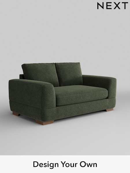 Boucle Chenille/Dark Moss Green Clayton (AJ2375) | £1,125