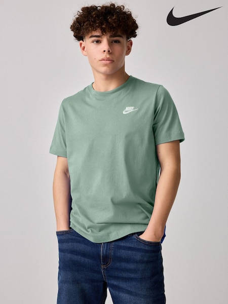 Nike Steam Green Club 100% Cotton T-Shirt (AJ2431) | £15