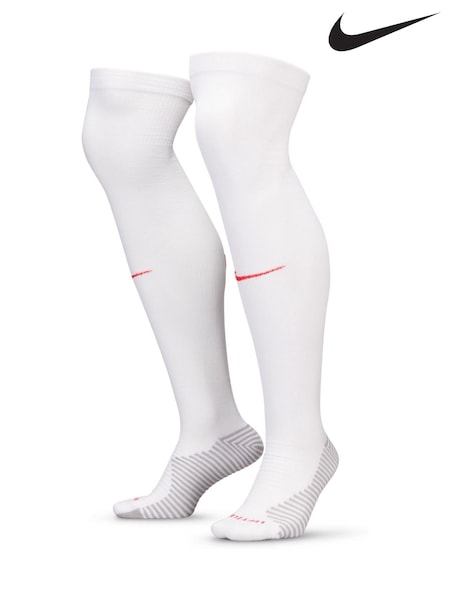 Nike White England Home Strike Football Socks (AJ2439) | £18