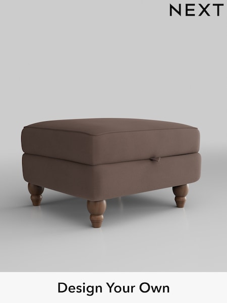 Plush Velvet Easy Clean/Dark Warm Chocolate Brown Lilly Ii (AJ2461) | £475
