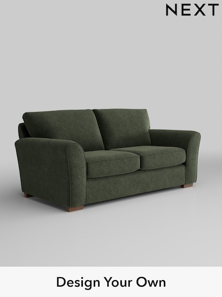 Boucle Chenille/Dark Moss Green Michigan Ii (AJ2478) | £975