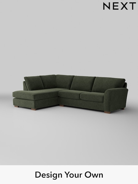Boucle Chenille/Dark Moss Green Michigan Ii (AJ2478) | £1,650