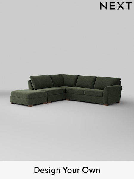 Boucle Chenille/Dark Moss Green Michigan Ii (AJ2478) | £2,075