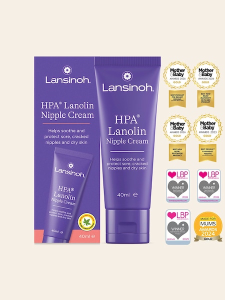 Clear - Lansinoh Hpa Lanolin Nipple Cream 40ml