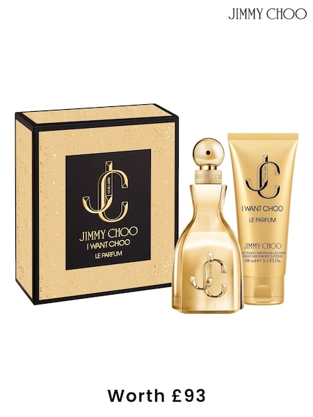 Jimmy Choo I Want Choo Le Parfum 60ml & Body Lotion 100ml Gift Set (Worth £93) (AJ2690) | £81