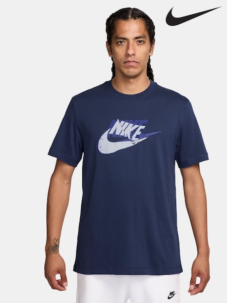 Nike Midnight Navy Sportswear T-Shirt (AJ3724) | £0