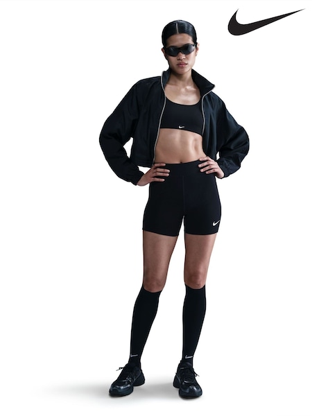 Nike Black High Waisted 5" Biker Shorts (AJ3748) | £28