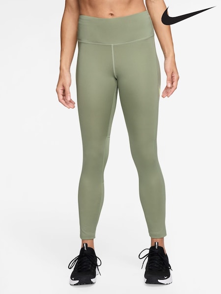 Nike Green Fast MidRise 7/8 Leggings (AJ3890) | £50
