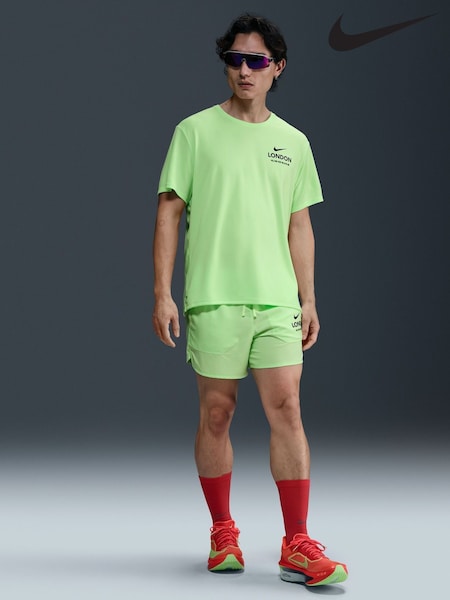 Nike Green London Marathon Running T-Shirt (AJ3958) | £38