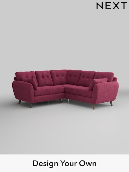 Cotswold Chenille/Dark Raspberry Pink Wilson Buttoned Back (AJ4051) | £1,650