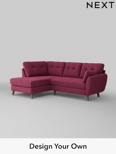 Cotswold Chenille/Dark Raspberry Pink Wilson Buttoned Back (AJ4051) | £1,675