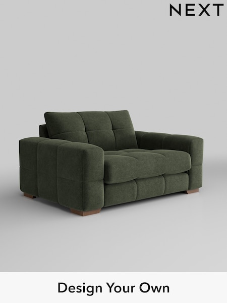 Boucle Chenille/Dark Moss Green Brooke Deep Sit (AJ4181) | £1,525