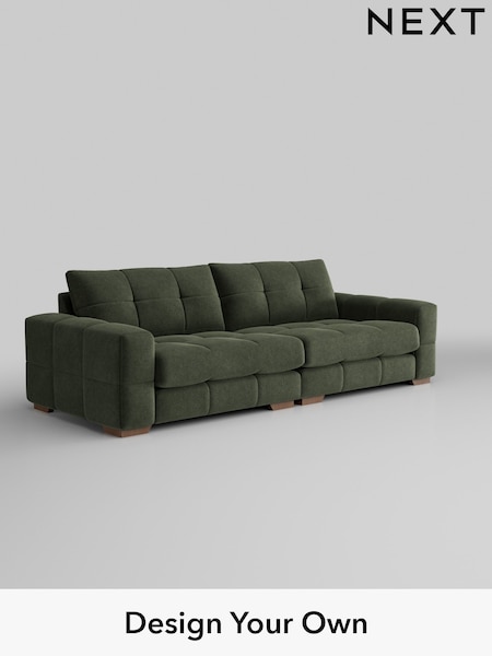 Boucle Chenille/Dark Moss Green Brooke Deep Sit (AJ4181) | £1,825
