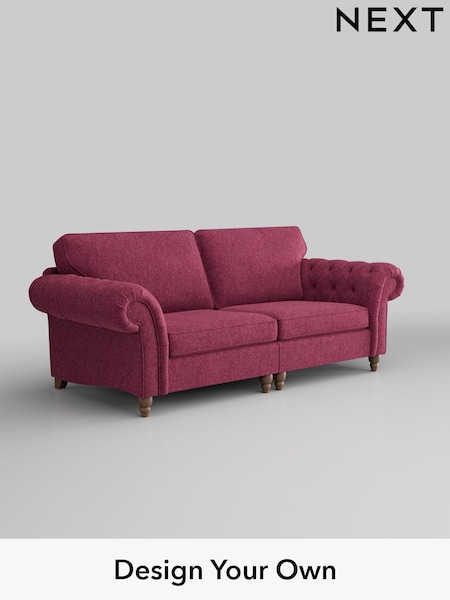 Cotswold Chenille/Dark Raspberry Pink Gosford Highback Ii Deep Sit (AJ4185) | £1,725