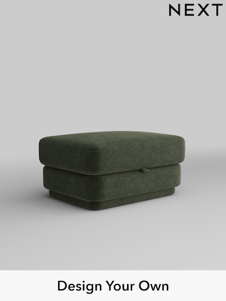 Boucle Chenille/Dark Moss Green N. Premium Pia (AJ4223) | £675