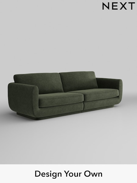 Boucle Chenille/Dark Moss Green N. Premium Pia (AJ4223) | £1,625