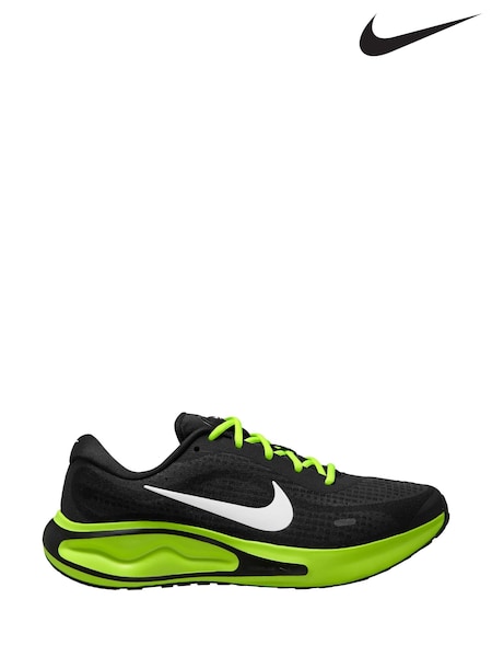 Nike Black Journey Run ES Road Running Trainers (AJ4286) | £90