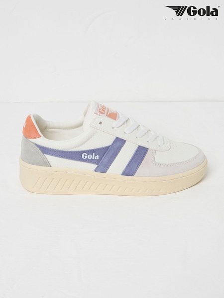 Gola Heather Purple Grandslam Trident Trainers (AJ4352) | £85