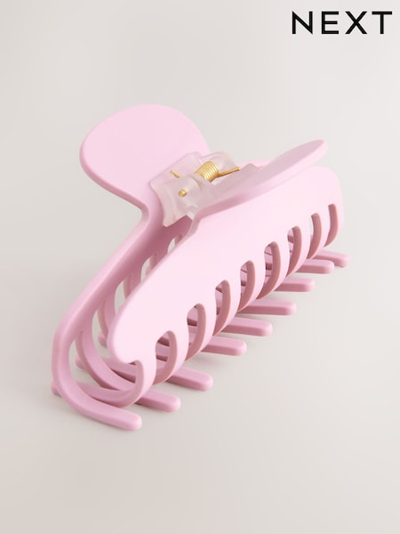 Pink Matte Claw Hair Clip (AJ4367) | £12