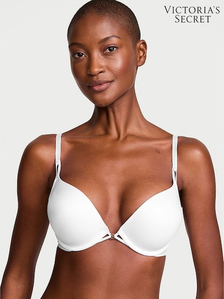 Victoria's Secret White Add 2 Cups Push Up Bombshell Bra (AJ4630) | £45