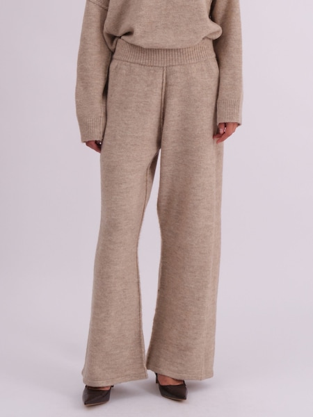 Religion Natural Rick Slouchy and Soft Knitted Co-ord Lounge Trousers (AJ4674) | £75