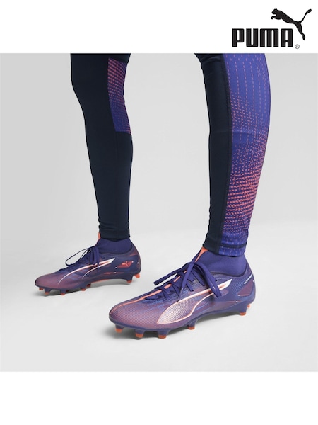 Puma Blue Womens ULTRA 5 MATCH+ FG/AG Football Boots (AJ4801) | £85