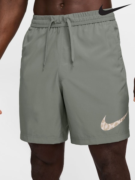 Nike Light Army Dri-FIT Form 7 inch Unlined Training Shorts (AJ5215) | £0