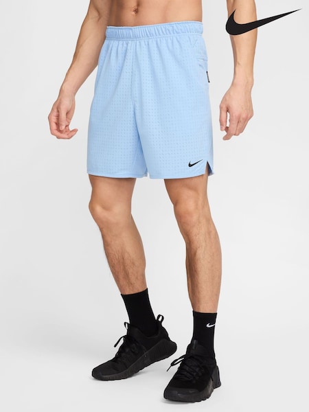 Nike Physic Blue Breathe Totality 7 Inch Training Shorts (AJ5224) | £38