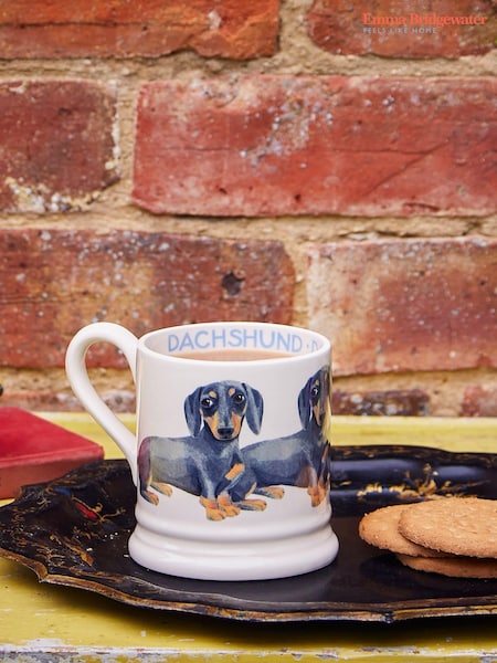 Emma Bridgewater Black & Tan Dachshund 1/2 Pint Mug (AJ5272) | £25