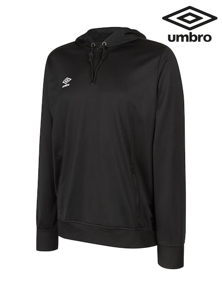 Umbro Black Junior Poly Oh Hoodie (AJ5337) | £26