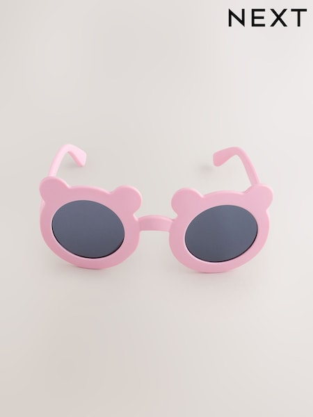 Pink Kids Novelty Bear Sunglasses (AJ5526) | £6