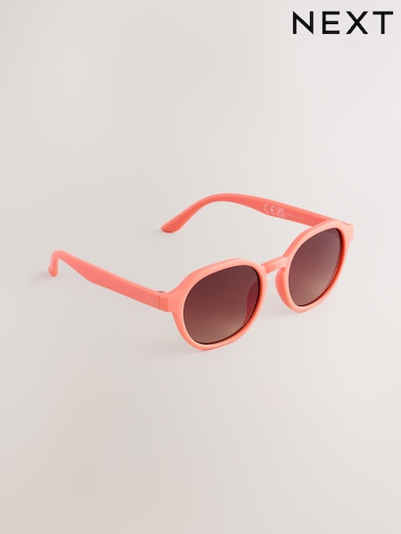 Orange Round Sunglasses (AJ5560) | £6