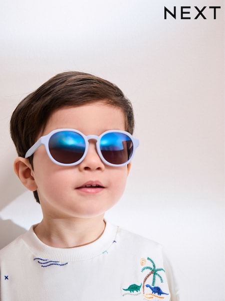 Blue Round Sunglasses (AJ5562) | £6 - £7